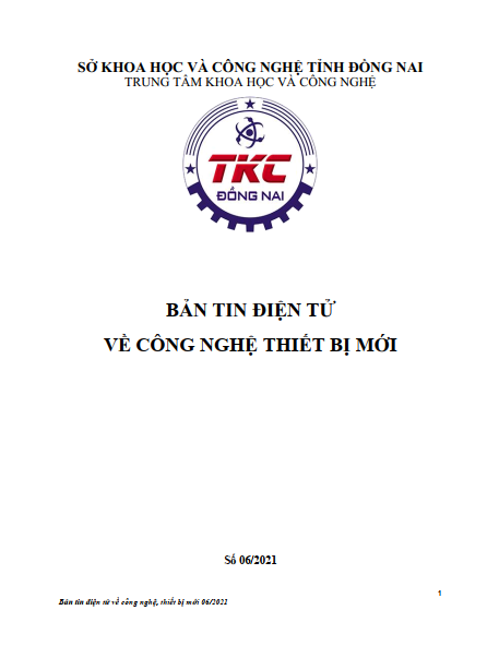 Book Cover: Bản tin công nghệ, thiết bị mới số 06/2021