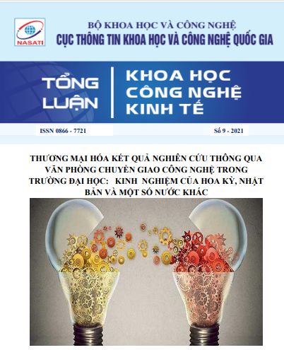 Book Cover: Tổng luận Khoa học - Công nghệ - Kinh tế tháng 9/2021