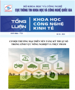 Book Cover: Tổng luận Khoa học - Công nghệ - Kinh tế tháng 10/2021