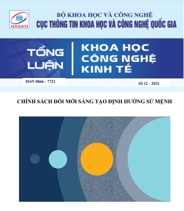 Book Cover: Tổng luận Khoa học - Công nghệ - Kinh tế tháng 12/2021