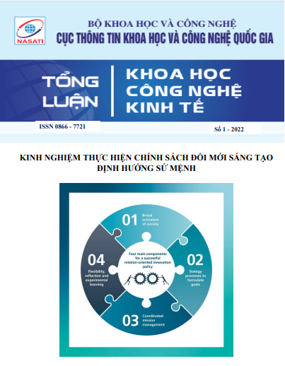 Book Cover: Tổng luận Khoa học - Công nghệ - Kinh tế tháng 1/2022