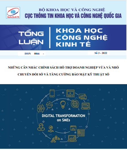 Book Cover: Tổng luận Khoa học - Công nghệ - Kinh tế tháng 3/2022