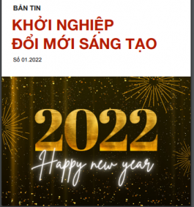 Book Cover: Bản tin khởi nghiệp đổi mới sáng tạo số 1/2022