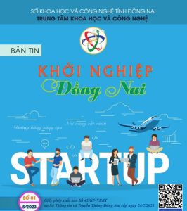 Book Cover: Bản tin điện tử Khởi nghiệp Đồng Nai Số 01 – 2023