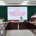 Đổi mới phương thức giáo dục phổ thông, ứng dụng AI trong môn khoa học xã hội